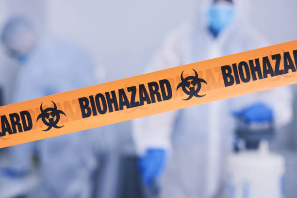 Professional Infectious Disease Decontamination technician working in Woodruff, SC
